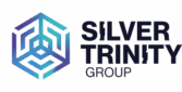 Silver Trinity Logo zwart